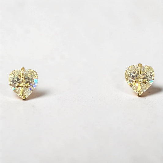 Heart Studs