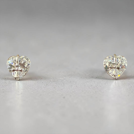 Heart Studs